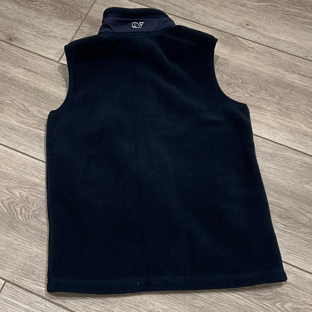 Vineyard Vines Boys Fleece Vest Sz 8-10 - Picture 2 of 3